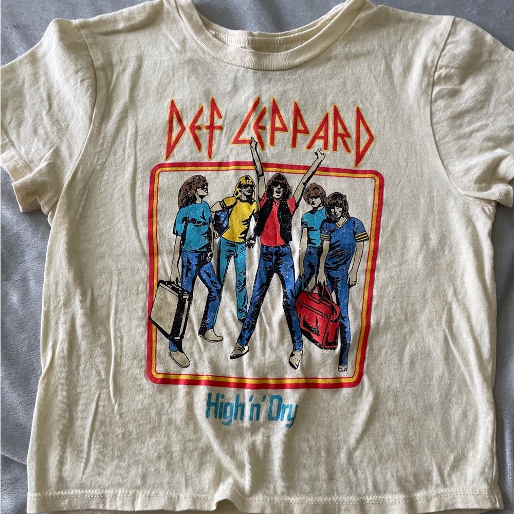 High 'n' Dry Graphic Tee - Cream